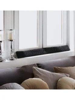 Zugluftstopper Fenster in anthrazit