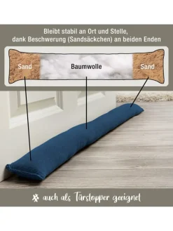 Zugluftstopper London in marine