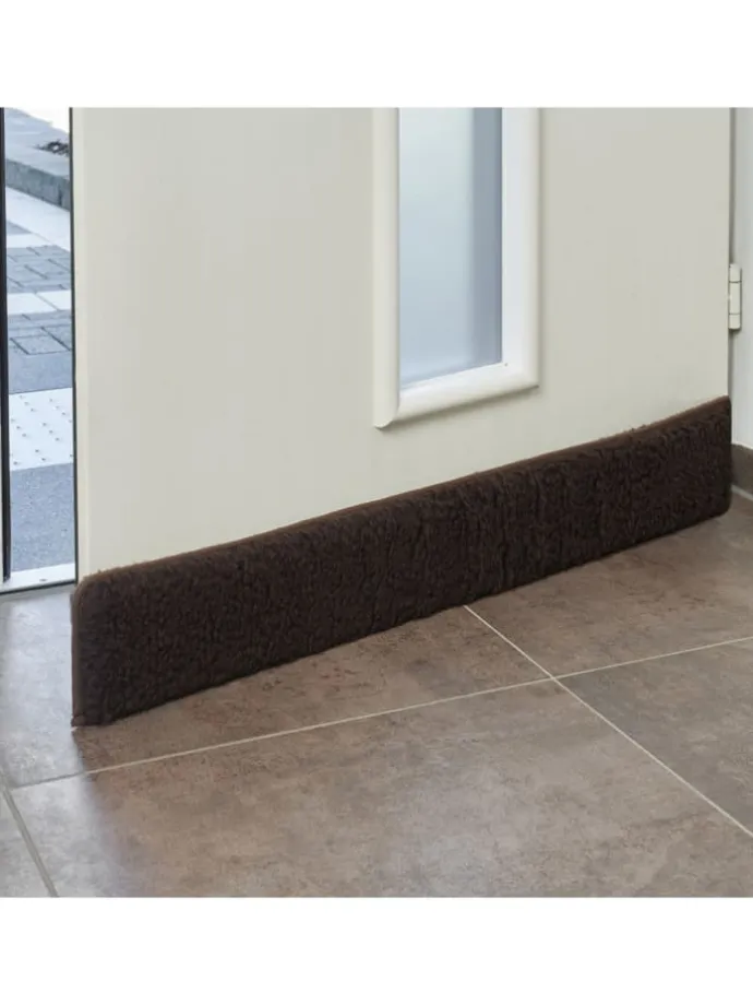 Zugluftstopper Tür 2er-Pack in braun