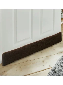 Zugluftstopper Tür 2er-Pack in braun