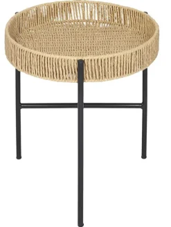 Zweisatztisch ''Pampa'' in Hellbraun/ Schwarz